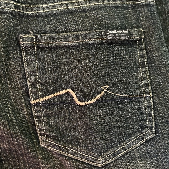 7 For All Mankind Vintage Zippered Ankle Jeans Sz 27 NWT!! - Picture 4 of 16